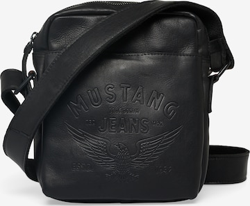 MUSTANG Crossbody Bag in Black: front