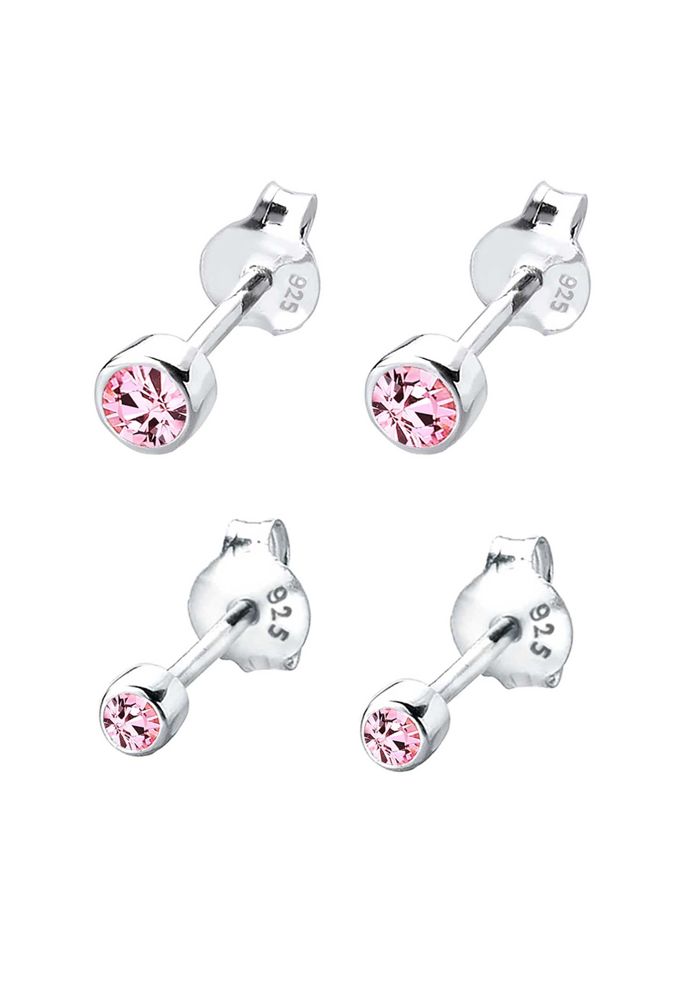 Boucles d'oreilles ELLI en rose
