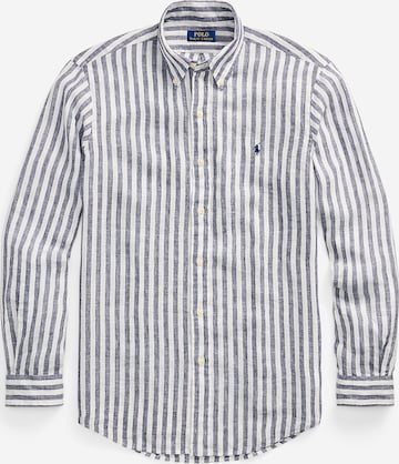 Chemise Polo Ralph Lauren en bleu : devant