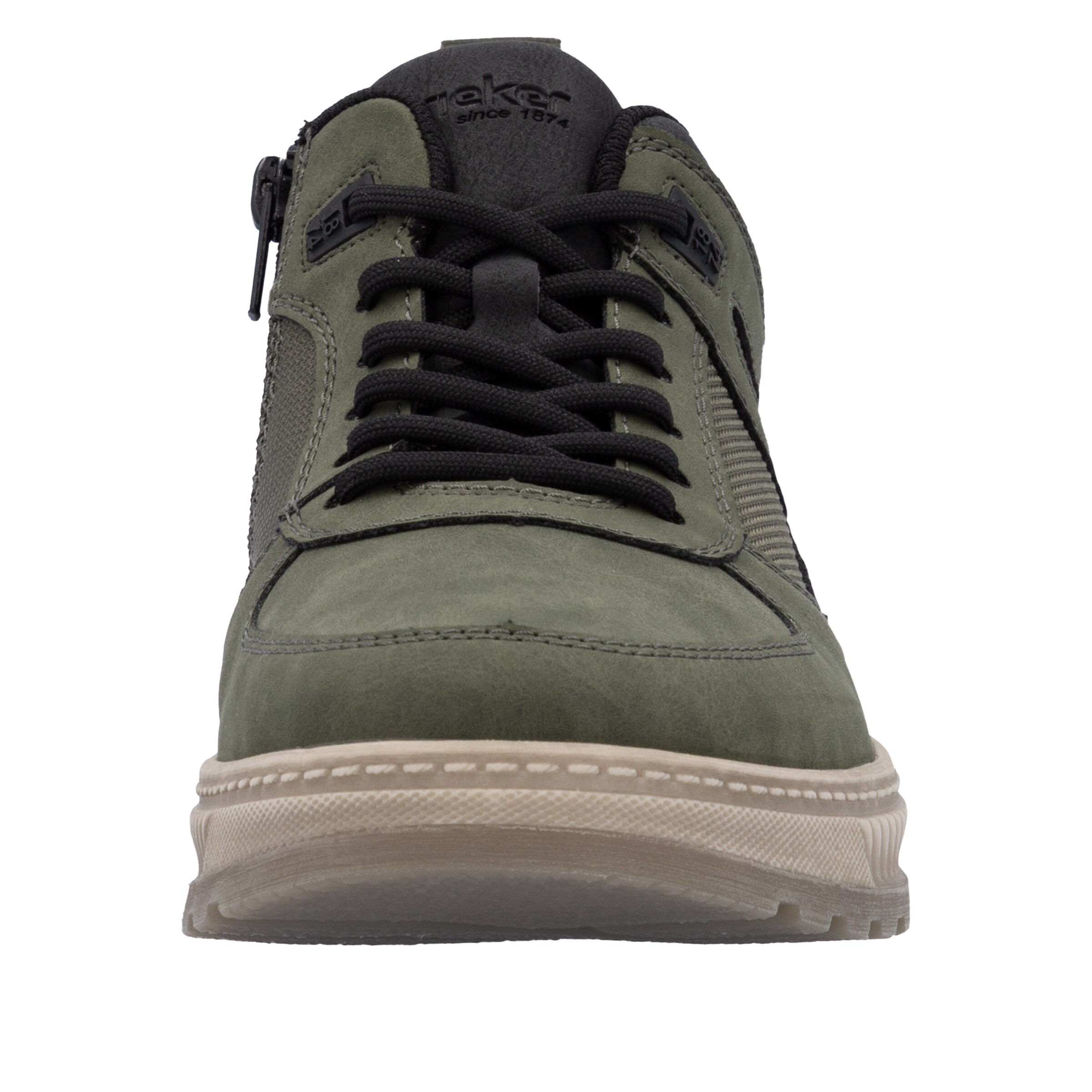 Baskets basses Rieker en vert