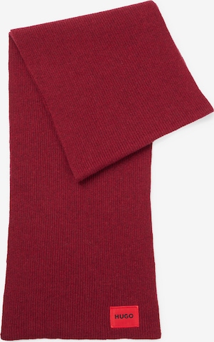 HUGO Red Scarf 'Zaff 6' in Red: front