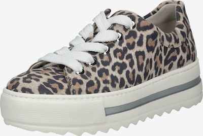 GABOR Sneaker in beige / braun / schwarz, Produktansicht