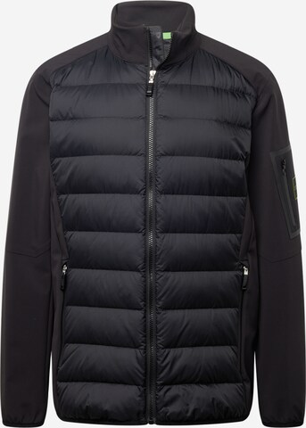 BOSS Between-Season Jacket 'Solana' in Black: front