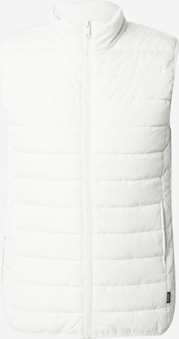 Only & Sons Bodywarmer 'BRON' in Wit: voorkant