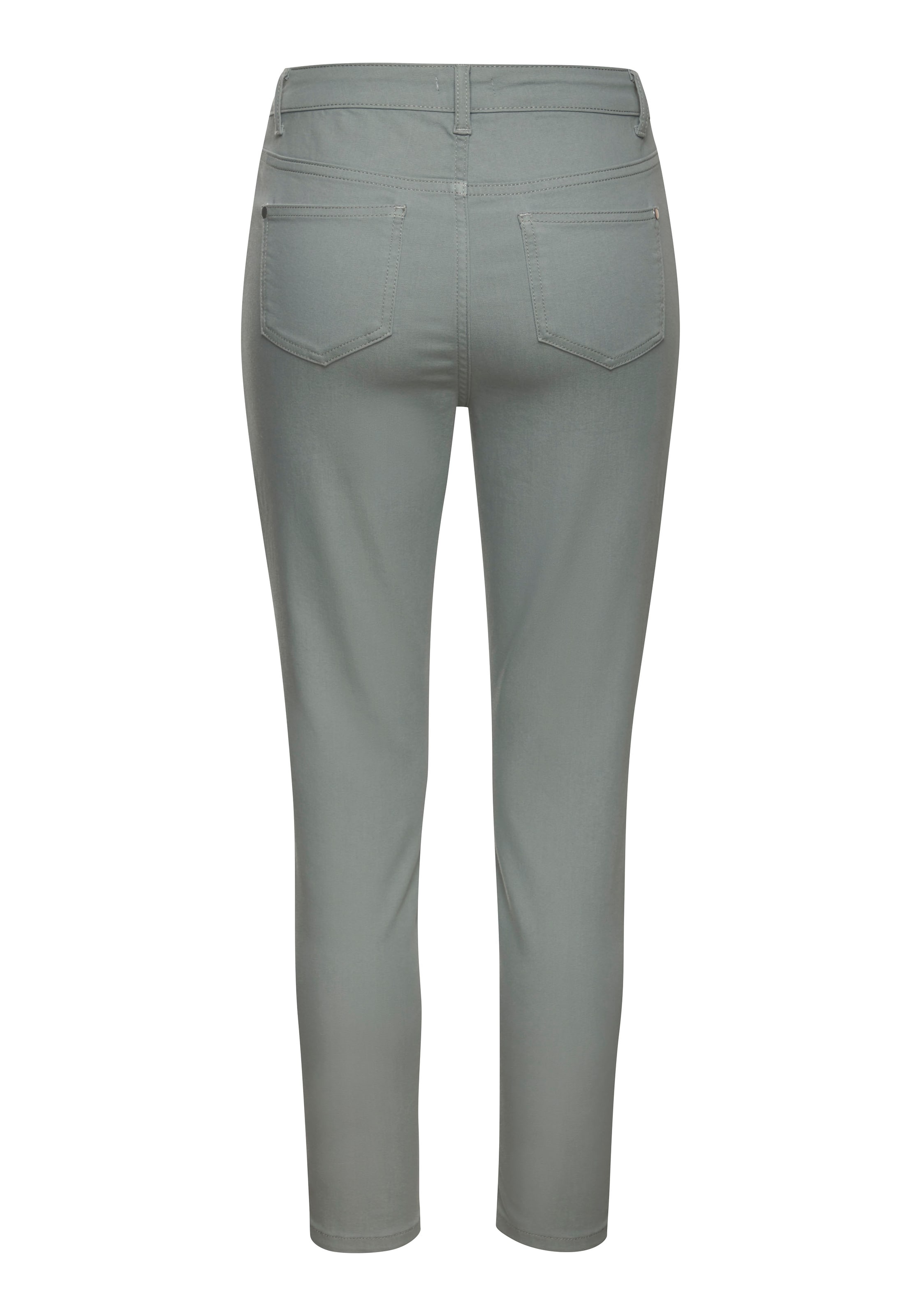 LASCANA Slimfit Farkut värissä harmaa