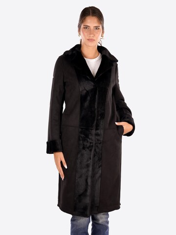 Manteau d’hiver 'Donna' Yes Zee en noir