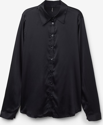 INTIMISSIMI Bluse in Schwarz: Vorderseite