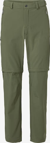 VAUDE Outdoor trousers ' Farley ' in Green: front