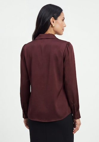Chemisier usha BLACK LABEL en rouge