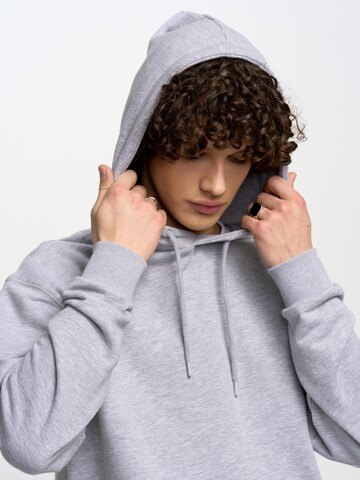 BIG STAR Sweatshirt 'LITSON' in Grey