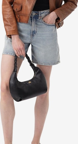 Desa Schoudertas 'Handtasche' in Zwart: voorkant