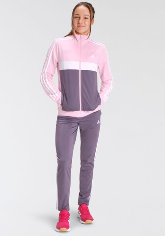 ADIDAS PERFORMANCE Tepláková souprava 'Essentials Tiberio' – pink: přední strana