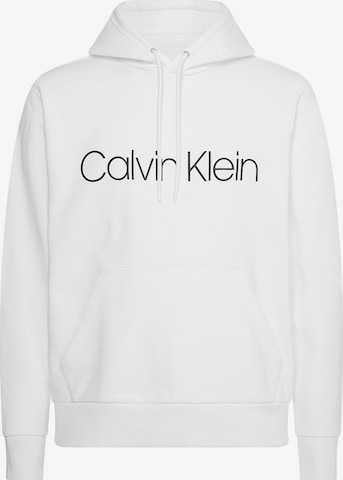 Calvin Klein Sweatshirt in White: front