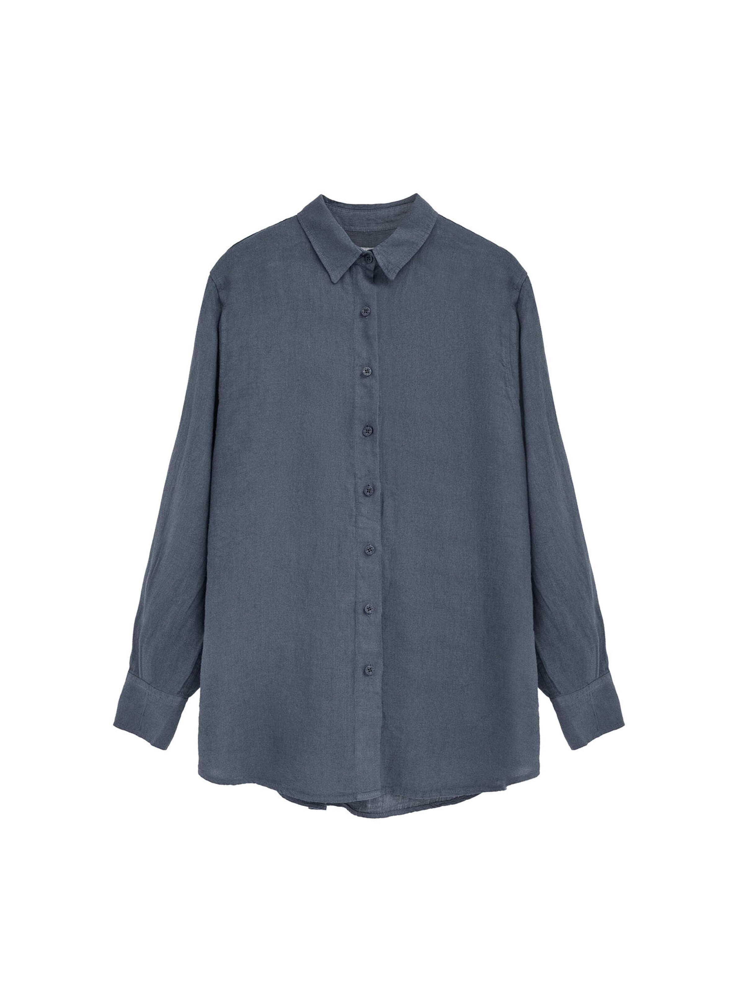 Polo Club Bluse in Blau: Vorderseite