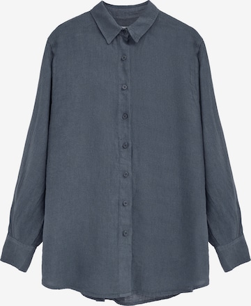 Polo Club Bluse in Blau: Vorderseite