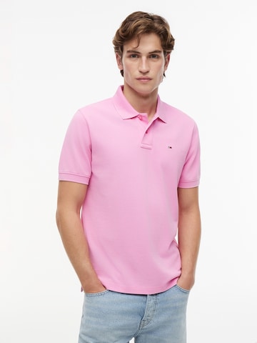 Tommy Jeans Тениска 'CLASSIC' в розово: отпред