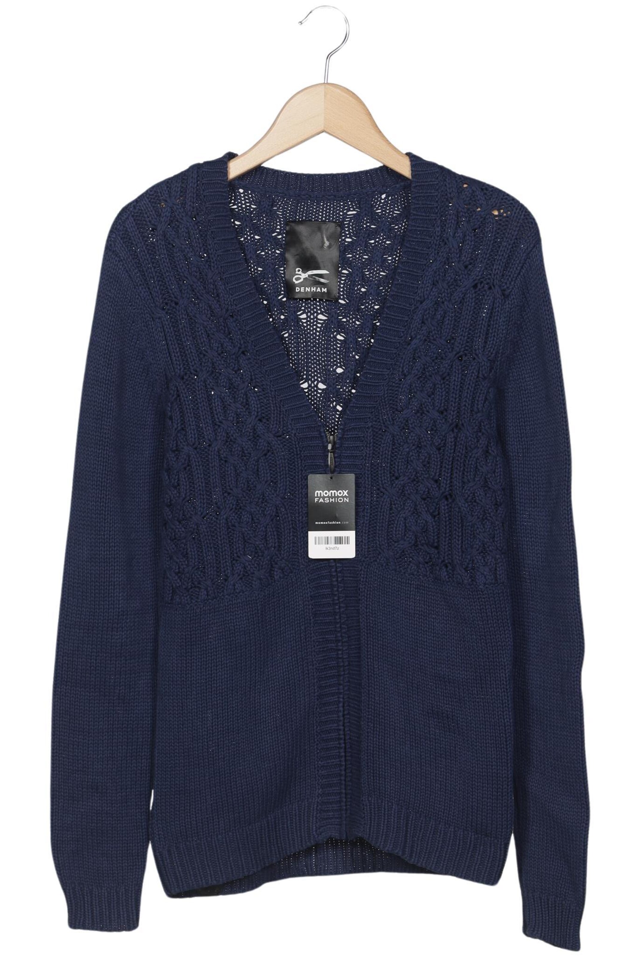 DENHAM Sweater & Cardigan in S in Blue: front