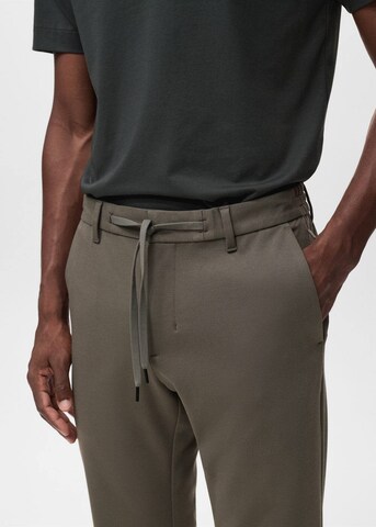 MANGO MAN Slimfit Hose 'Polen' in Grau