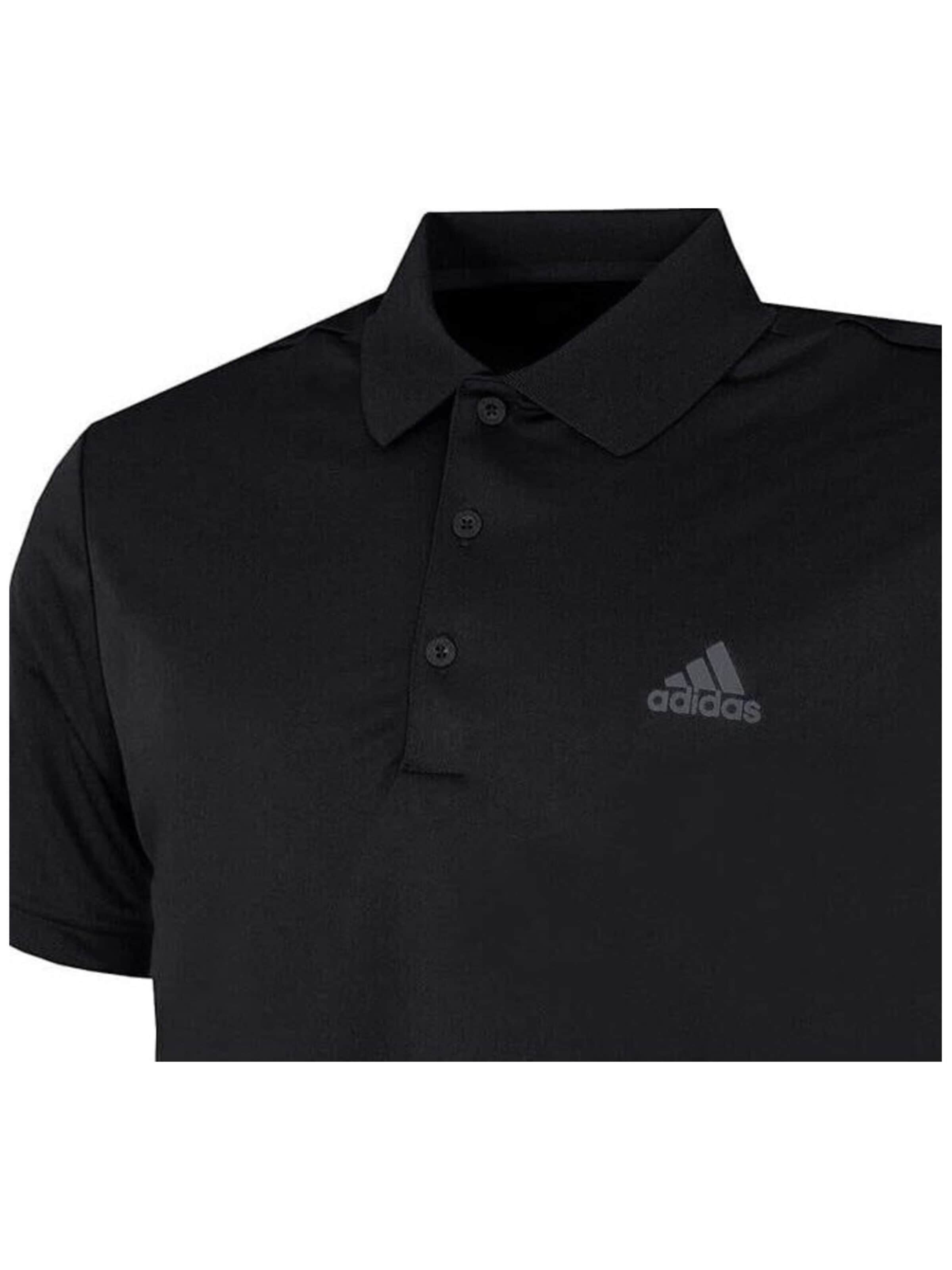 ADIDAS Shirt 'adidas Poloshirt Performance Primegreen' in Black