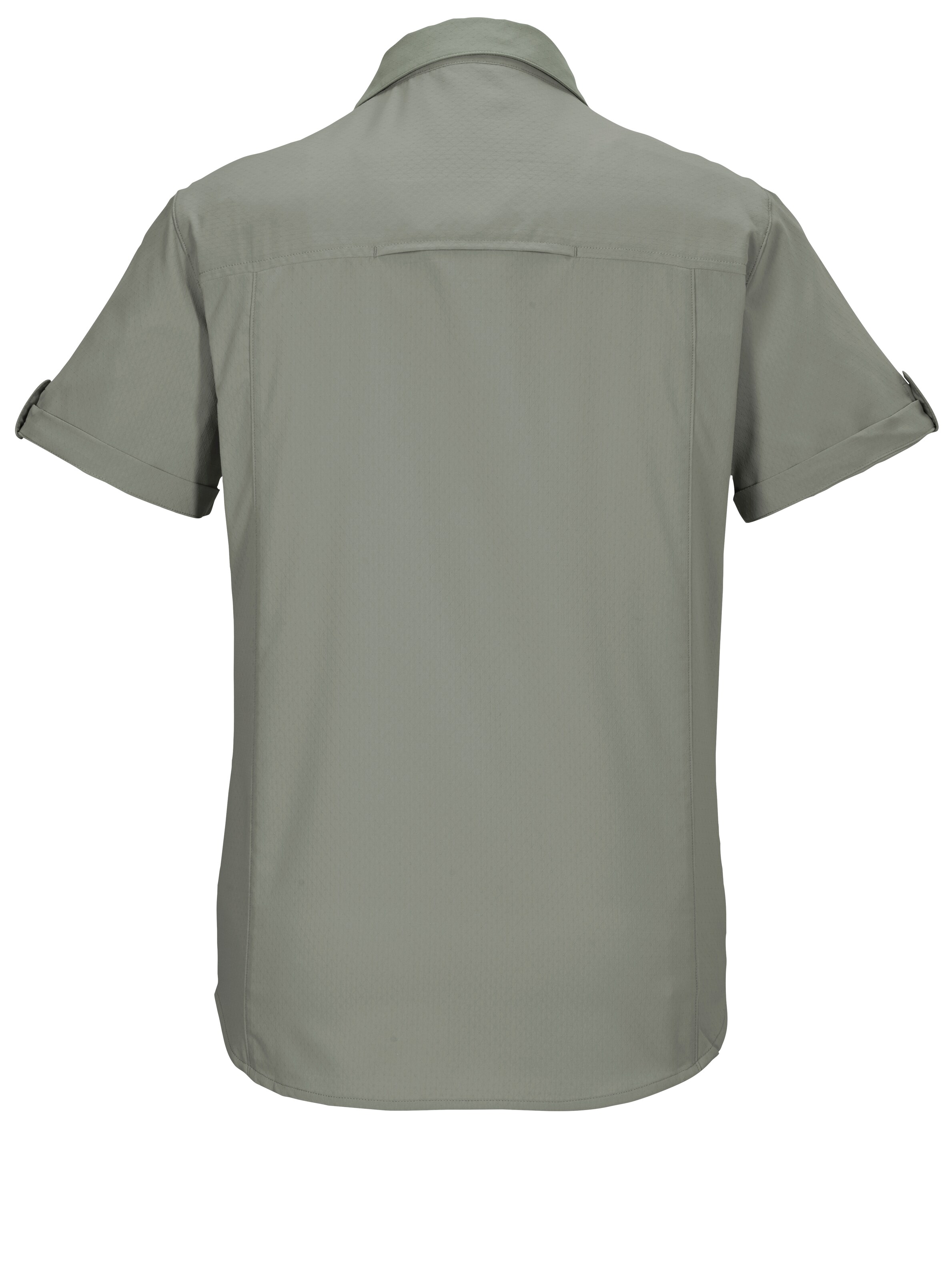 KILLTEC Athletic Button Up Shirt in Green