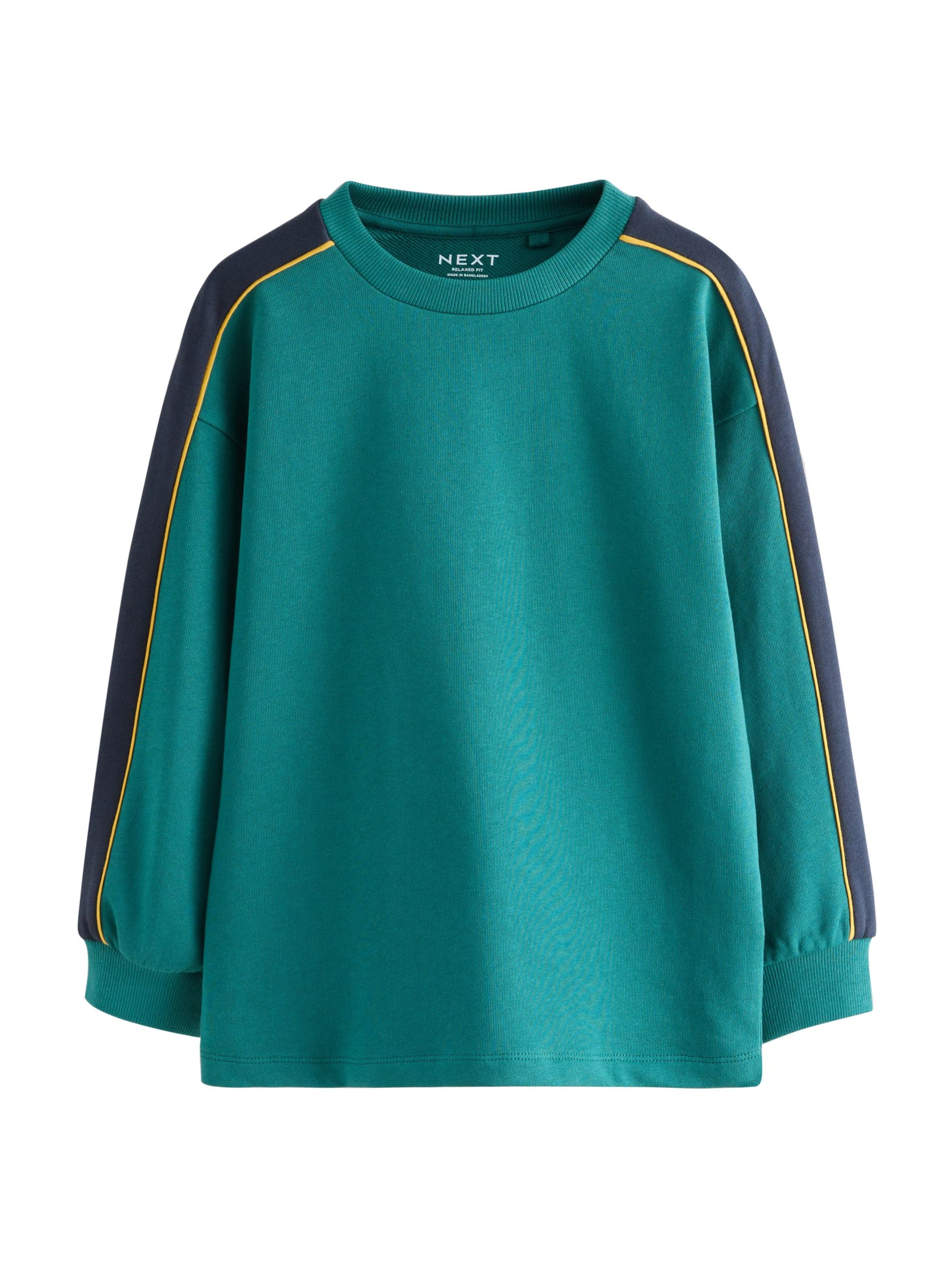 Felpa di Next in verde: frontale