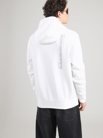 Nike Sportswear Μπλούζα φούτερ 'CLUB' σε λευκό