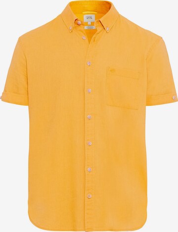 CAMEL ACTIVE Regular fit Button Up Shirt in Yellow: front