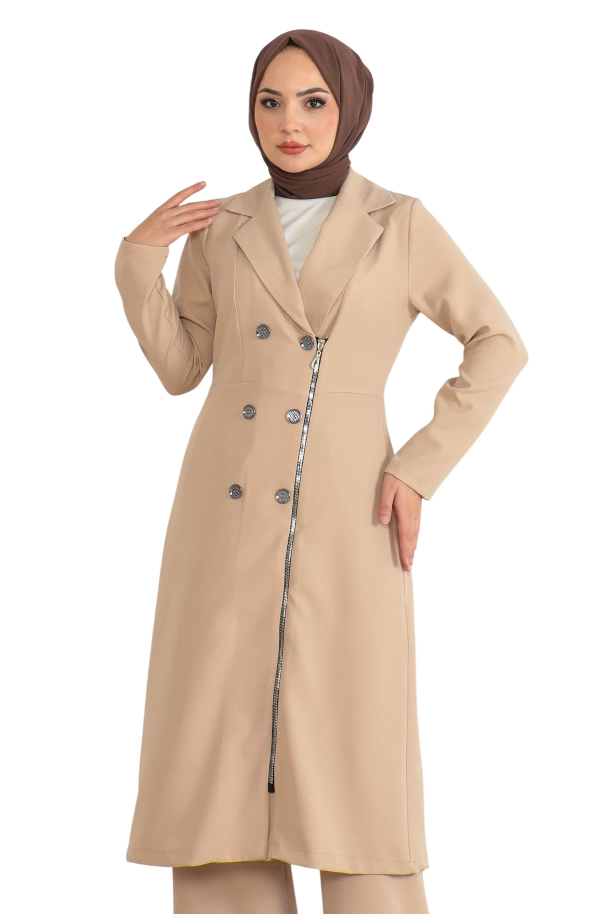 MODAMIHRAM Broekpak in Beige