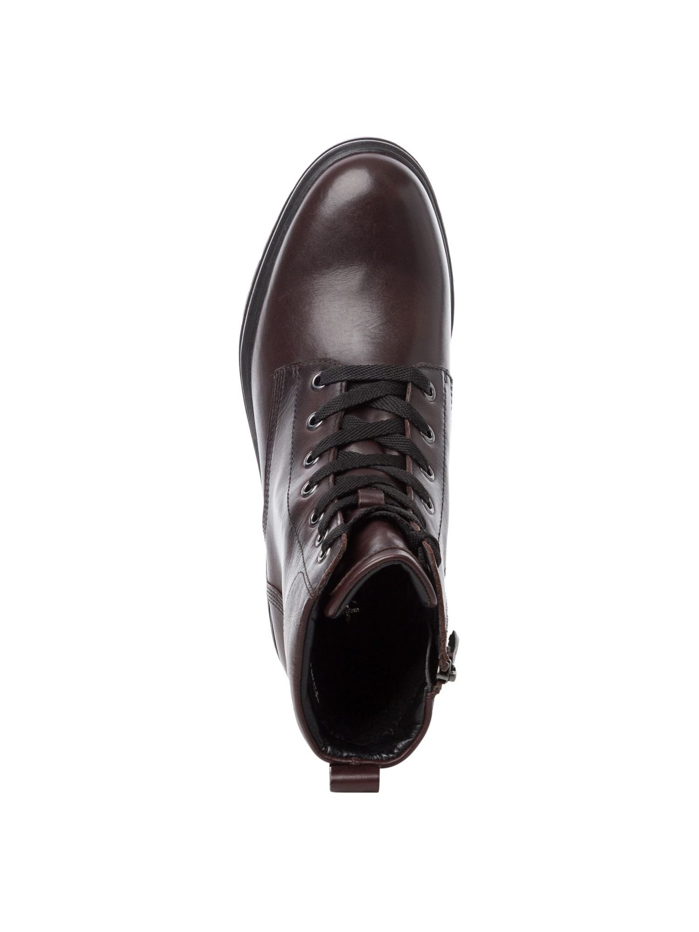 Bottines à lacets Tamaris en marron