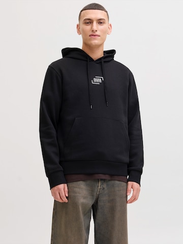 JACK & JONES Sweatshirt 'JJECORP' i sort: forside