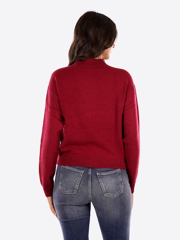 Pullover 'Maglia' di Yes Zee in rosso
