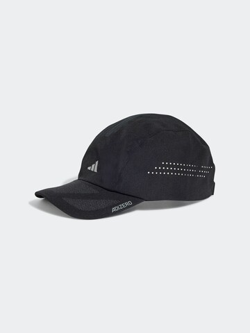 ADIDAS PERFORMANCE Athletic Cap 'Running x Adizero' in Black: front