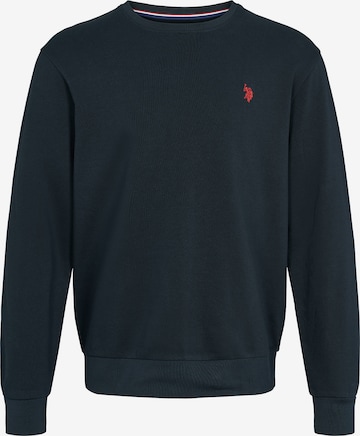 U.S. POLO ASSN. Sweatshirt 'UMHugo' in Green: front
