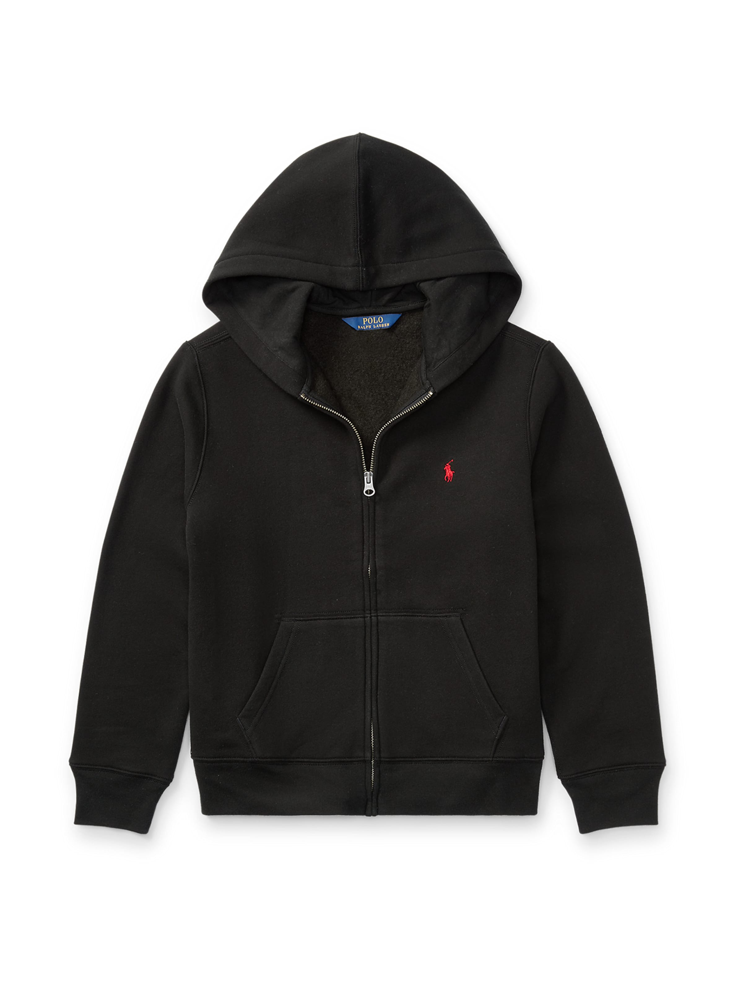 Sweat Polo Ralph Lauren en noir : devant