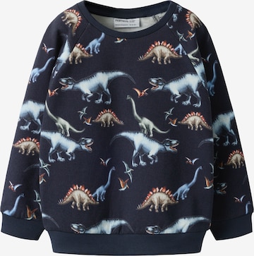 NAME IT Collegepaita 'NMMBERTIL' värissä sininen: etupuoli