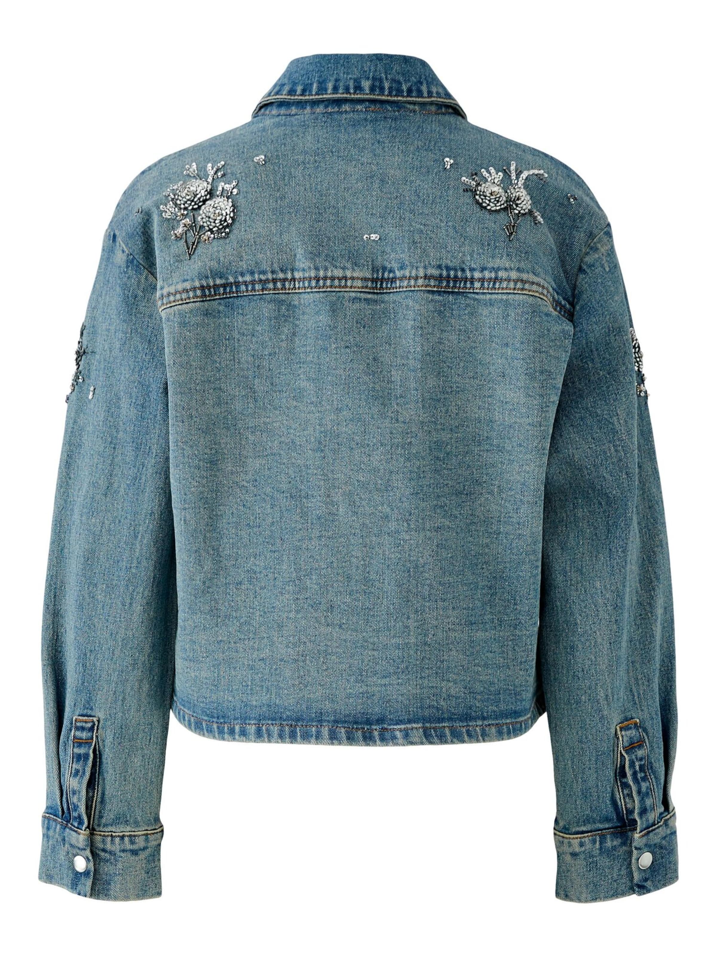 OUI Between-Season Jacket in Blue