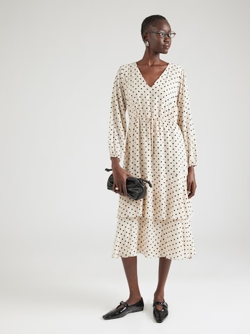 COMMA Jurk in Beige
