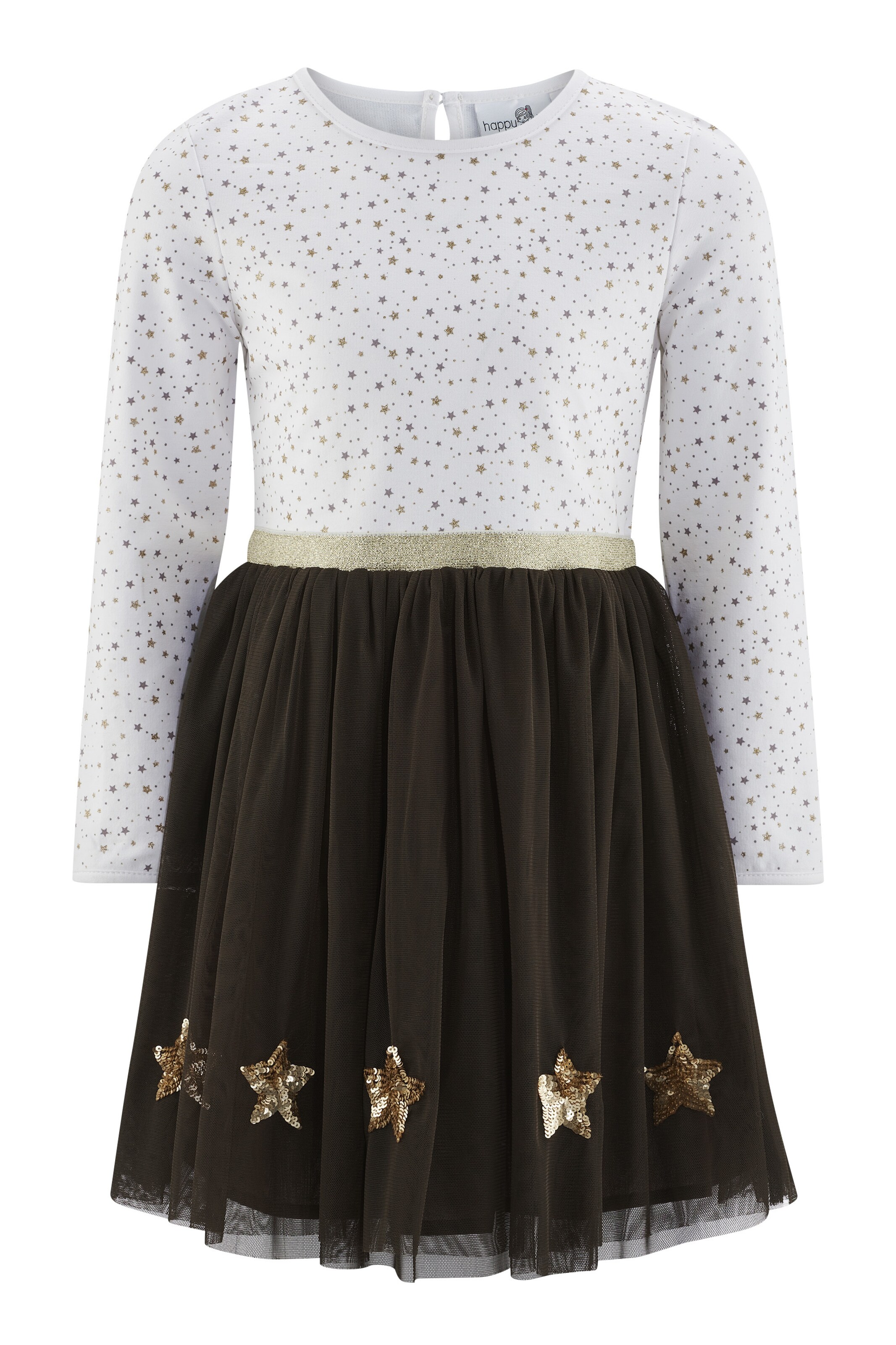 happy girls Mekko värissä kulta: etupuoli