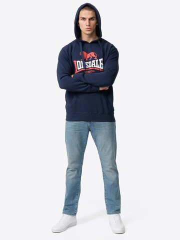 LONSDALE Sweatshirt 'THURNING' in Blue