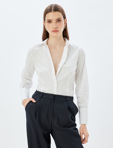 Koton Bluse in Weiß
