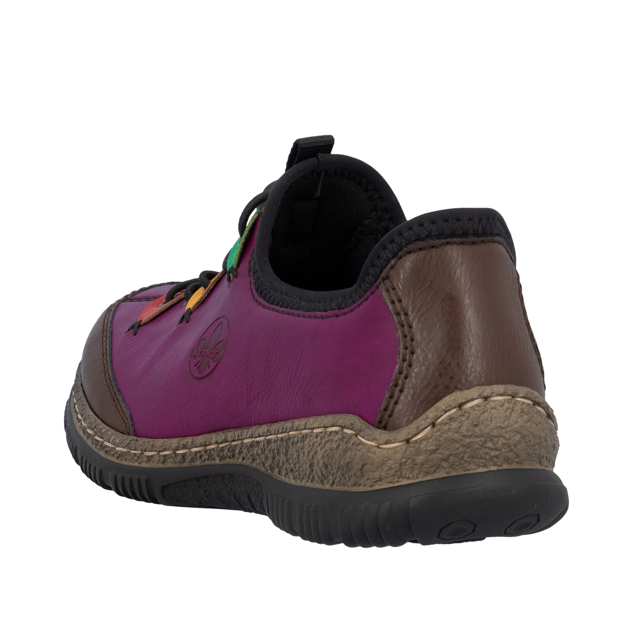 Baskets basses Rieker en violet