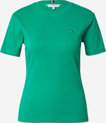 TOMMY HILFIGER Koszulka 'Cody' w kolorze zielony: przód