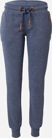 naketano Tapered Broek in Blauw: voorkant