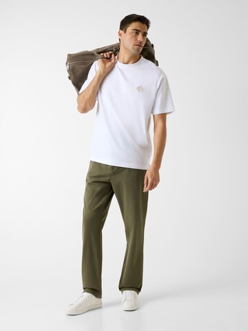 GUESS Regular Chino Pants 'Twill' in Green