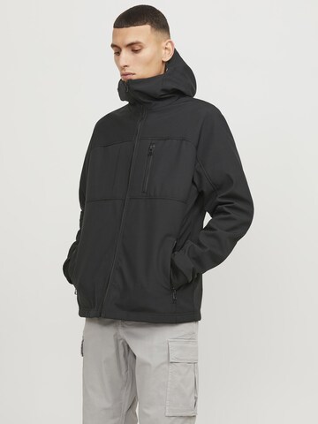 JACK & JONES Funktionsjacke in Schwarz: predná strana