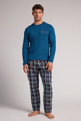 INTIMISSIMI Long Pajamas in Blue: front