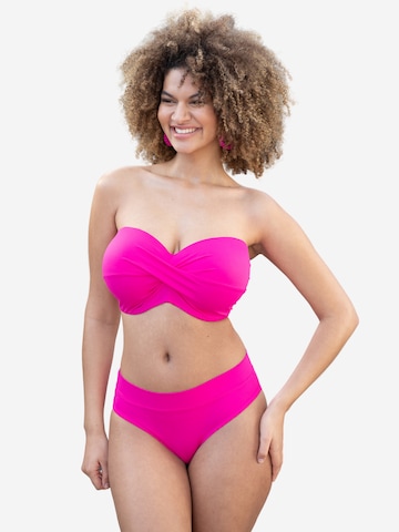 SugarShape Bandeau Bikinitop 'Monaco' in Roze