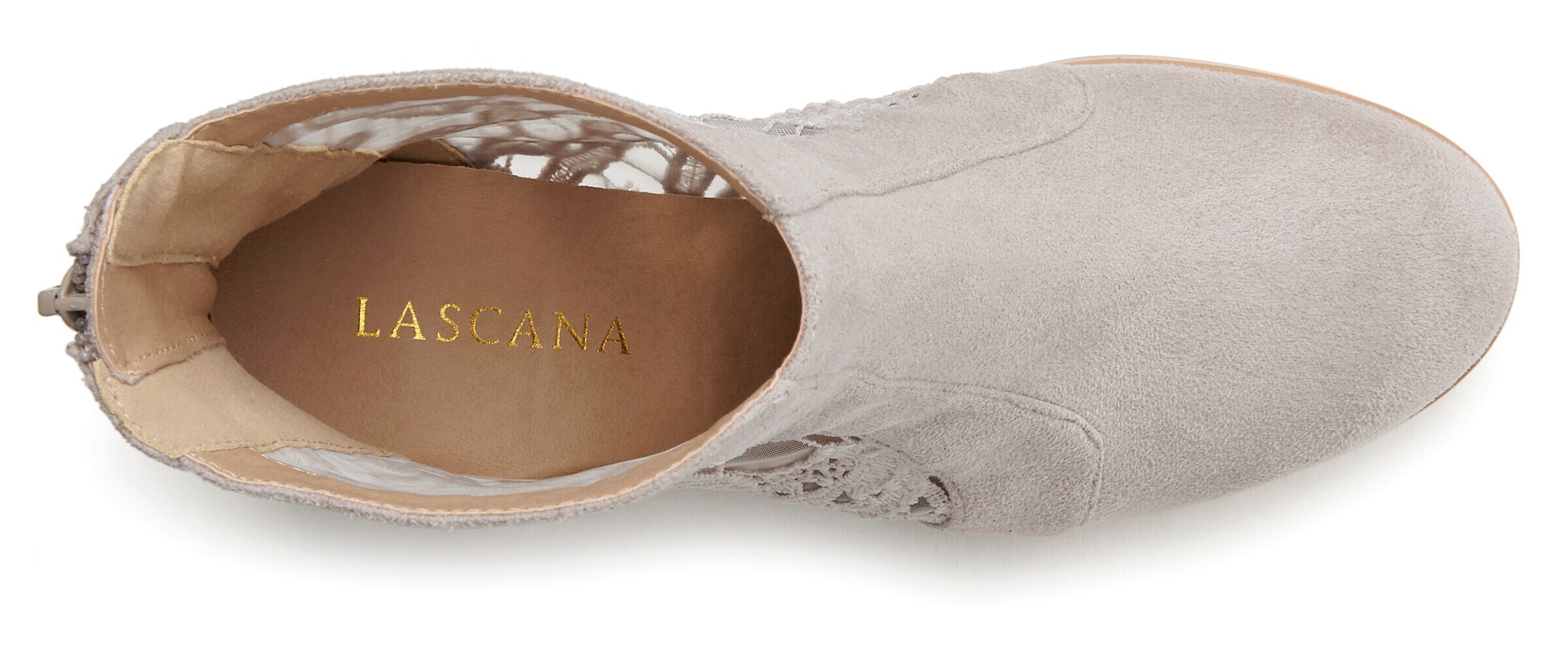 LASCANA Stiefelette in Grau