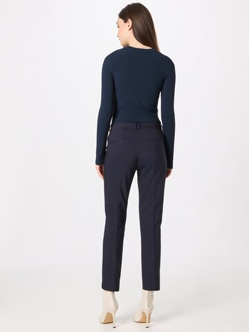 InWear Slim fit Pleat-Front Pants 'Zella' in Blue