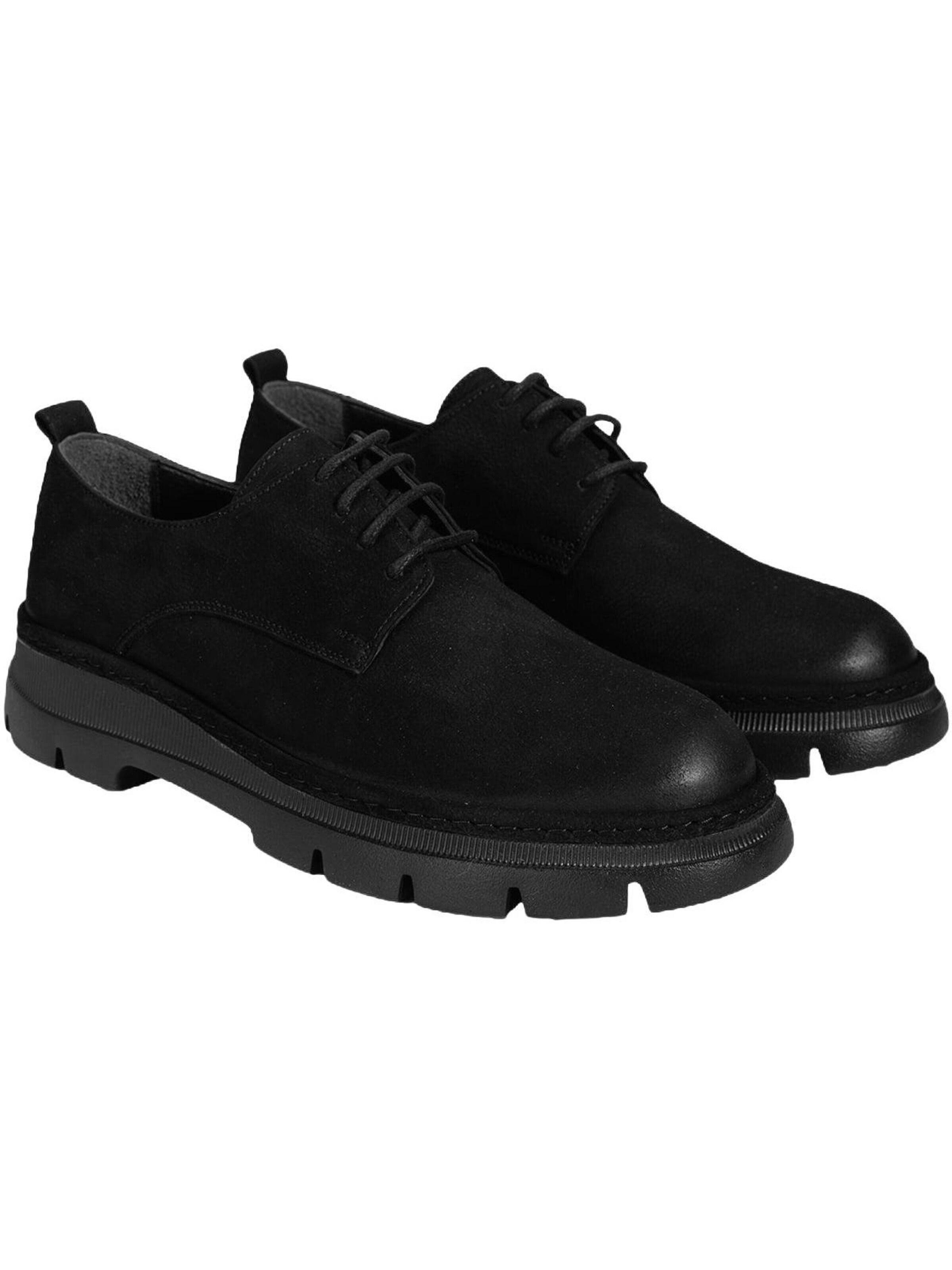 Desa Lace-up shoe 'Lässige Spitze' in Black